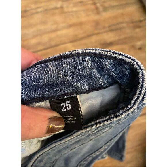 William Rast Women's Denim Flared Jeans Blue Size 25 - Picture 3 of 6